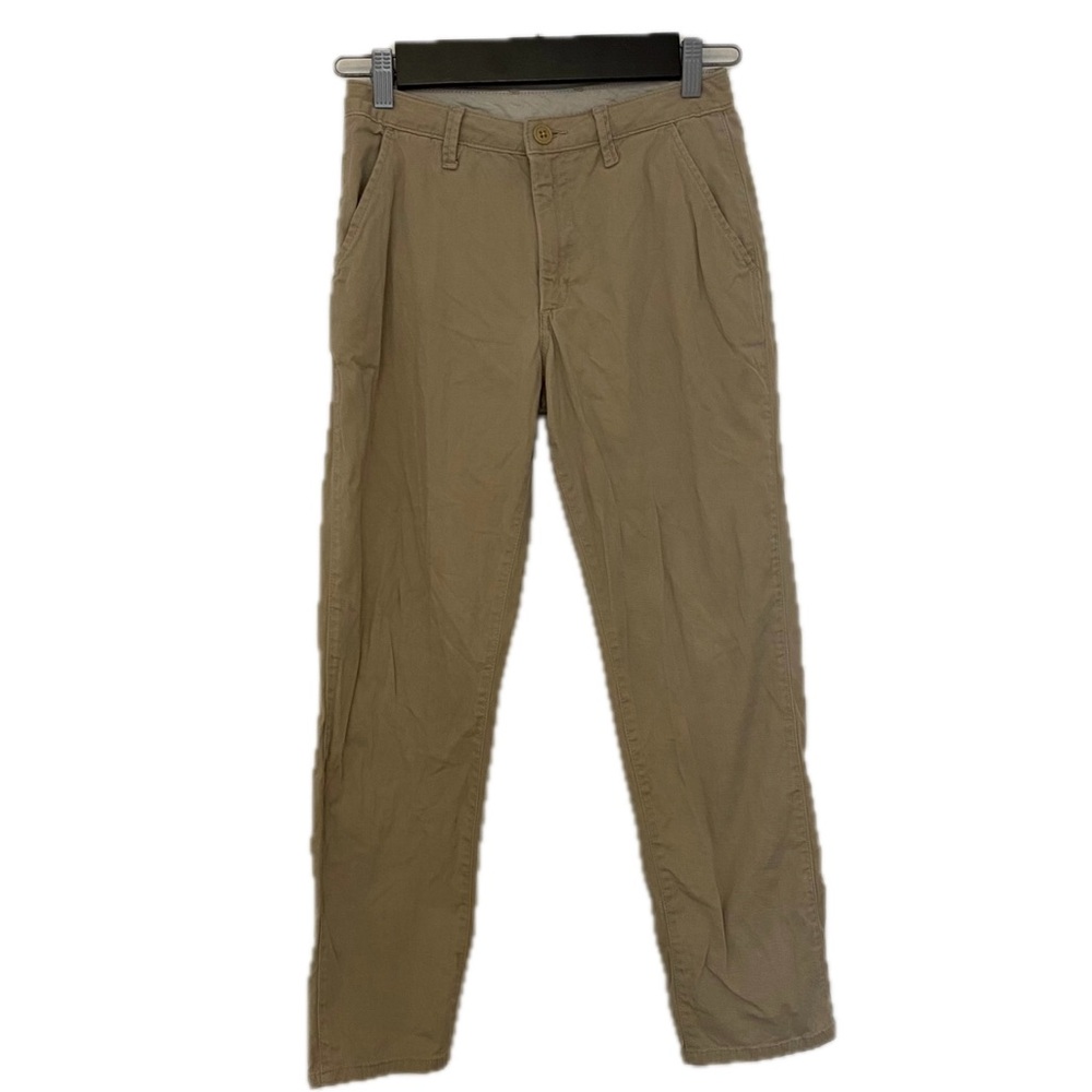 GAP Teen Unisex Tan Khaki Chino Pants, Size 16, Stretch Cotton Blend Everyday